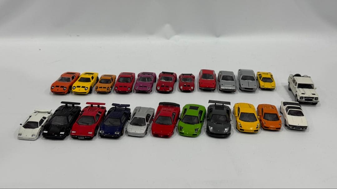 ランボルギーニ　ミニカー23台