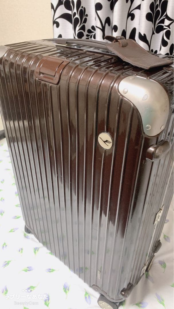 RIMOWA リモワ Lufthansa 75L 4輪 TSAロック 茶色