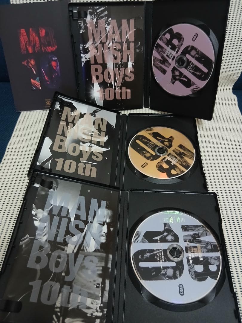 MANNISH BOYS　LIVE BOX Pieces of 10 years