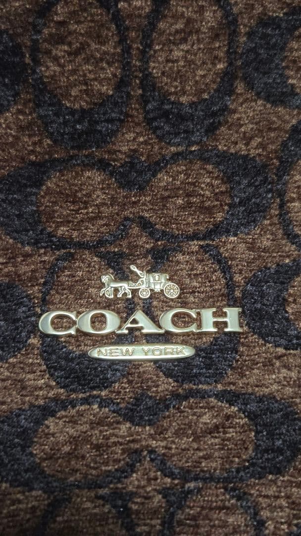 COACH エラ ショルダー バッグ・シグネチャー シェニール《新品未使用品》