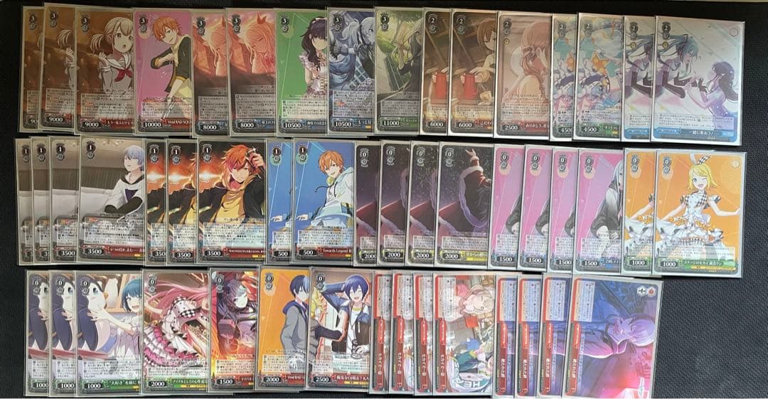 ヴァイスシュヴァルツ プロセカ プロジェクトセカイ 8電源 デッキ