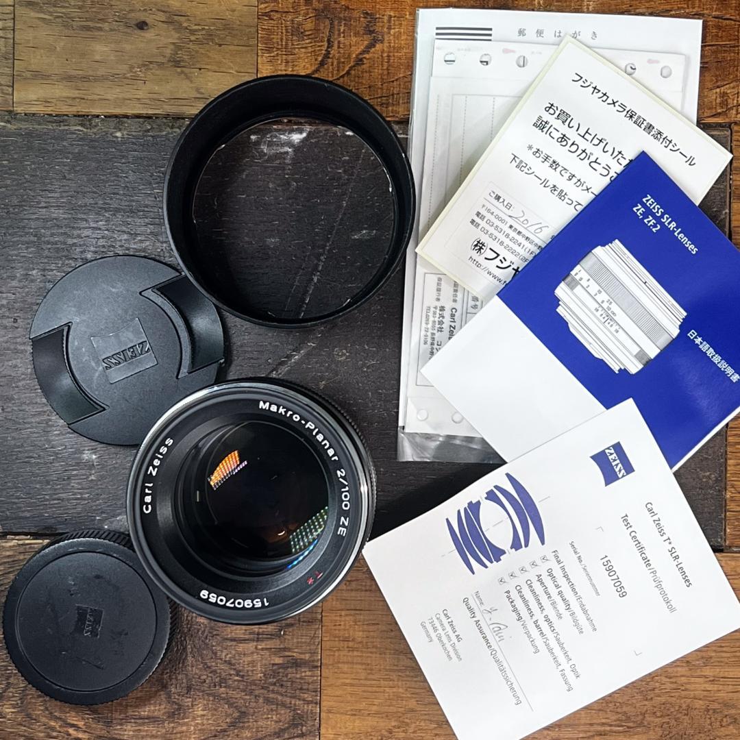 レンズ(単焦点) Carl Zeiss Makro-Planar T* 100mm F2 ZE