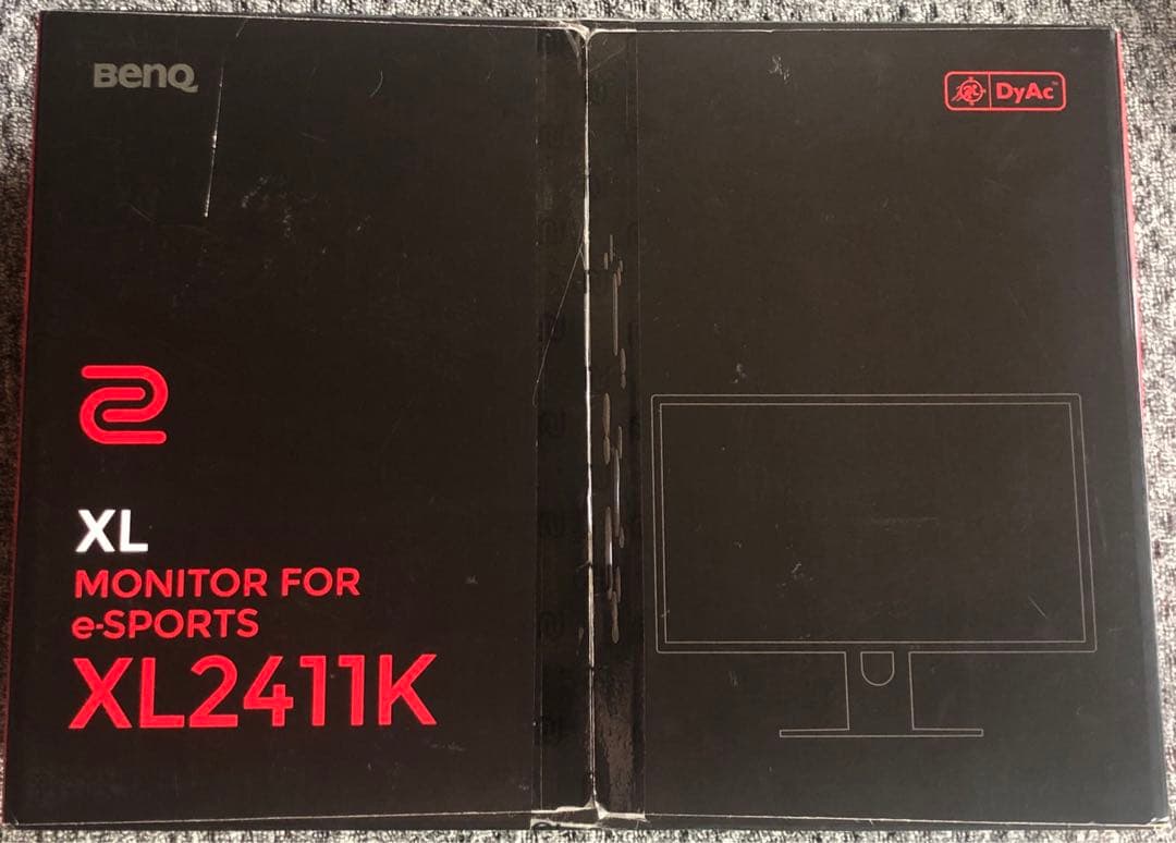 BenQ ベンキュージャパン XL2411K ゲーミングモニター 24インチ