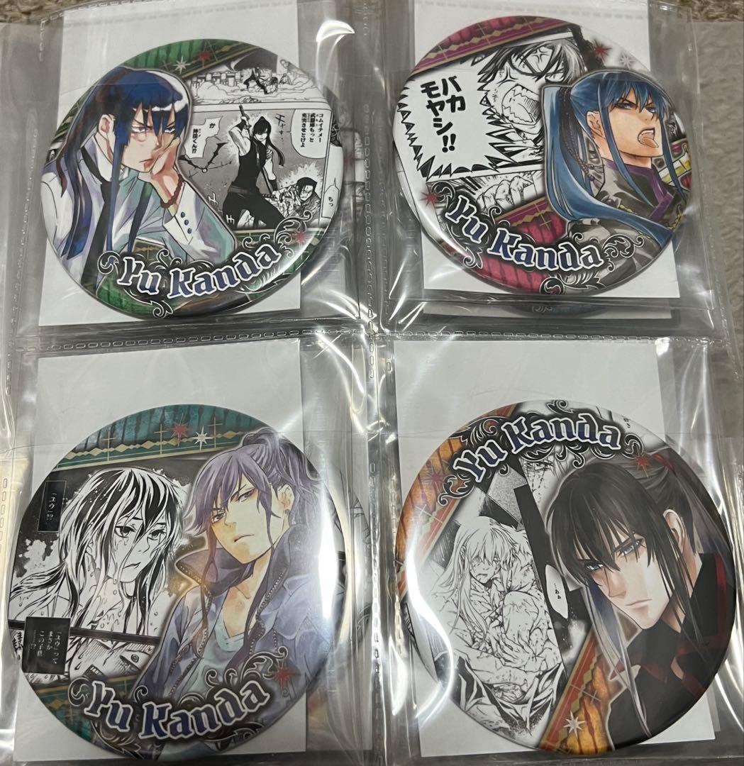 D.Gray-man Dグレ 原画展 コレクション缶バッジ 神田　全種