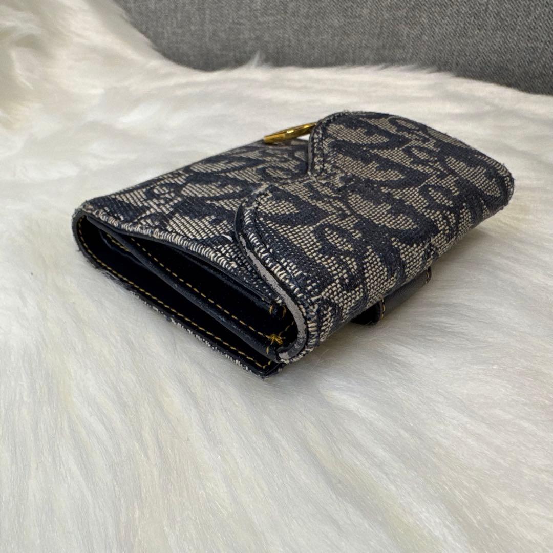 Christian Dior トロッター サドル コンパクトウォレット