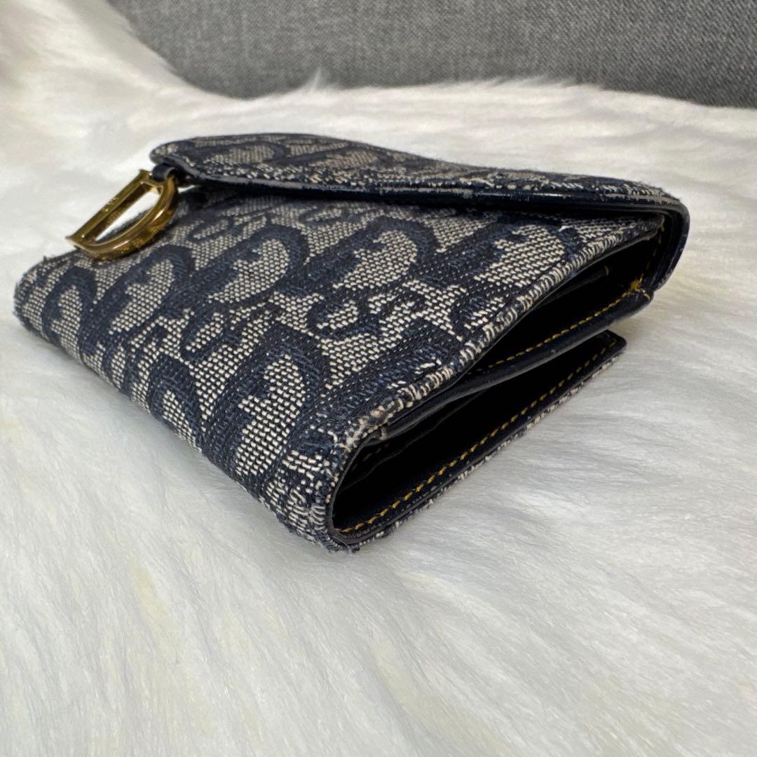 Christian Dior トロッター サドル コンパクトウォレット