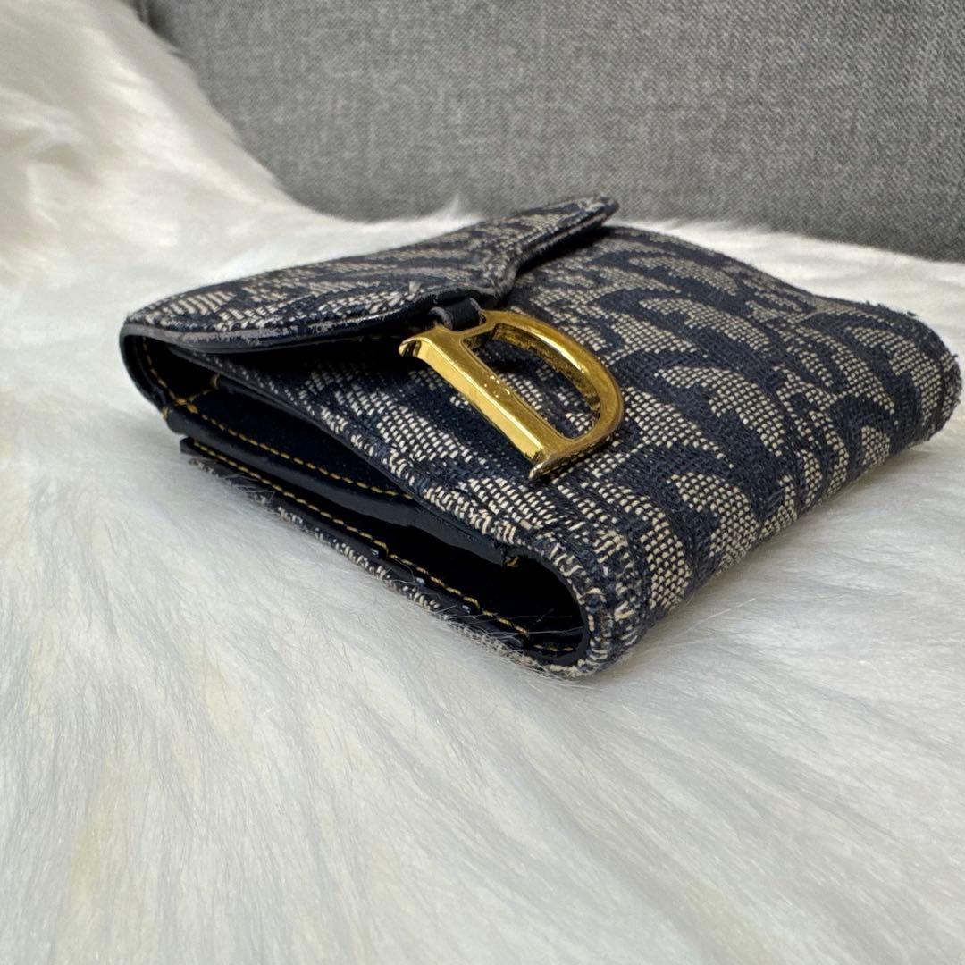 Christian Dior トロッター サドル コンパクトウォレット
