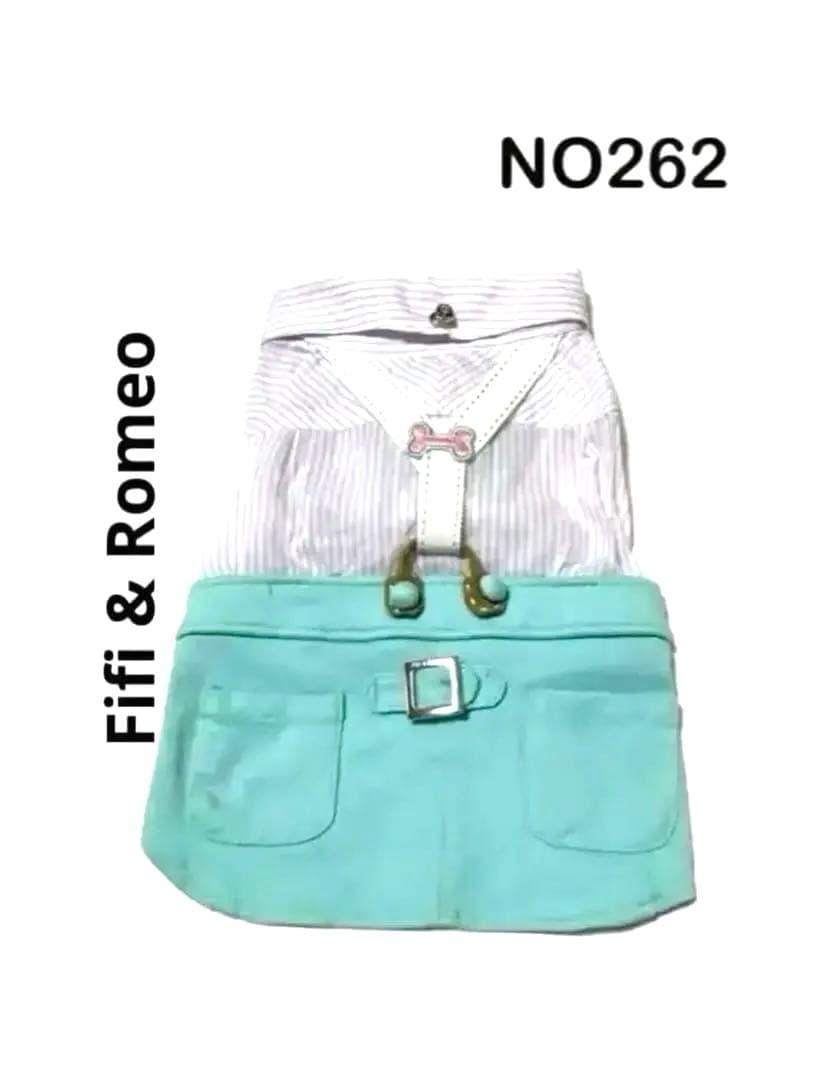 Fifi&Romeo フィフィアンドロメオ　 ナイガイ製　サスペンダーワンピース