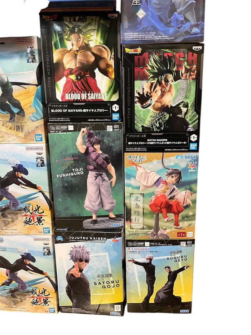 【全27点 未開封】ドラゴンボール 呪術廻戦 ワンピース フィギュアまとめ売り