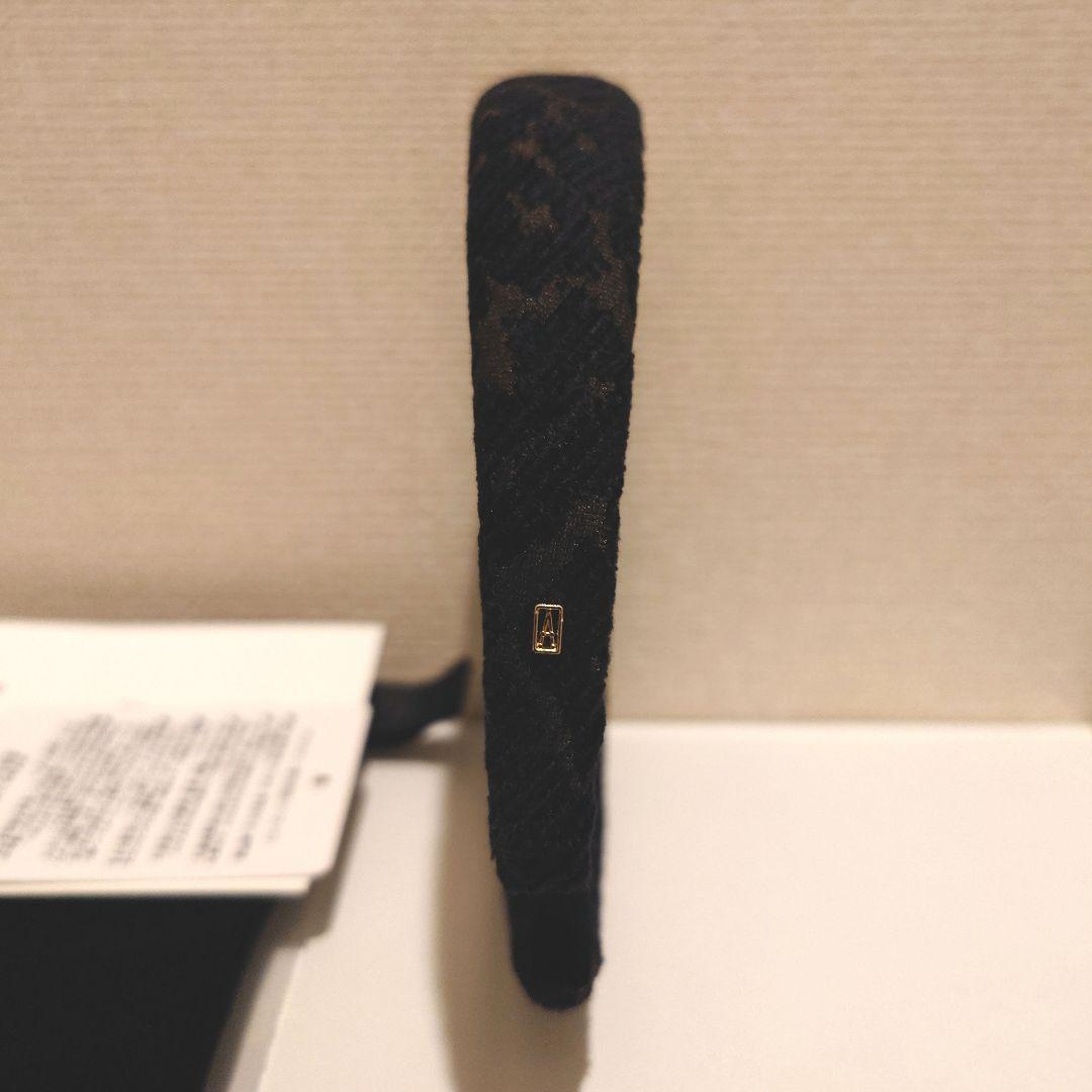 未使用　ALEXANDRE DE PARIS　カチューシャ　ベロア　花柄　豹柄