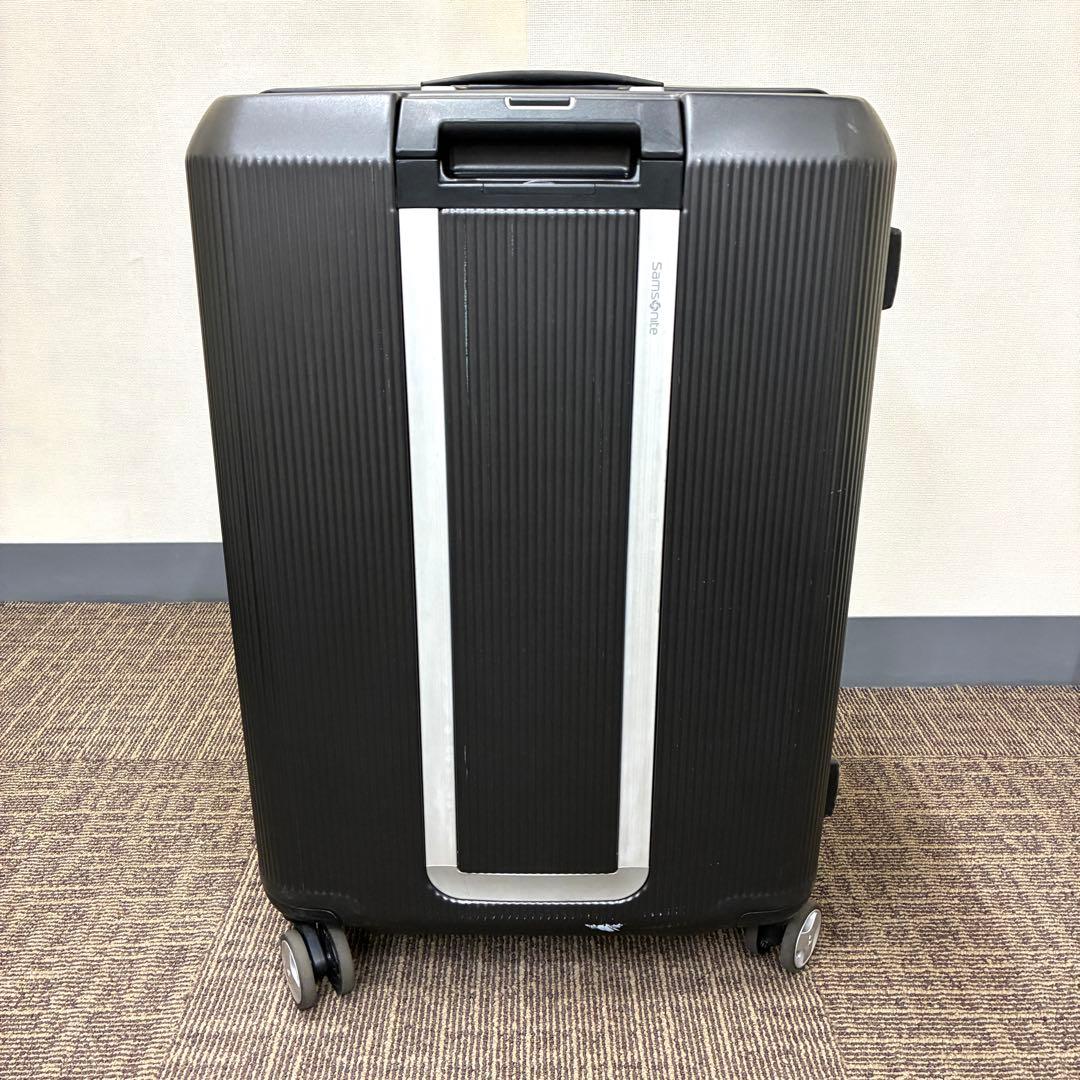 美品 サムソナイト スーツケース アーク スピナー69 74L 黒 ブラック
