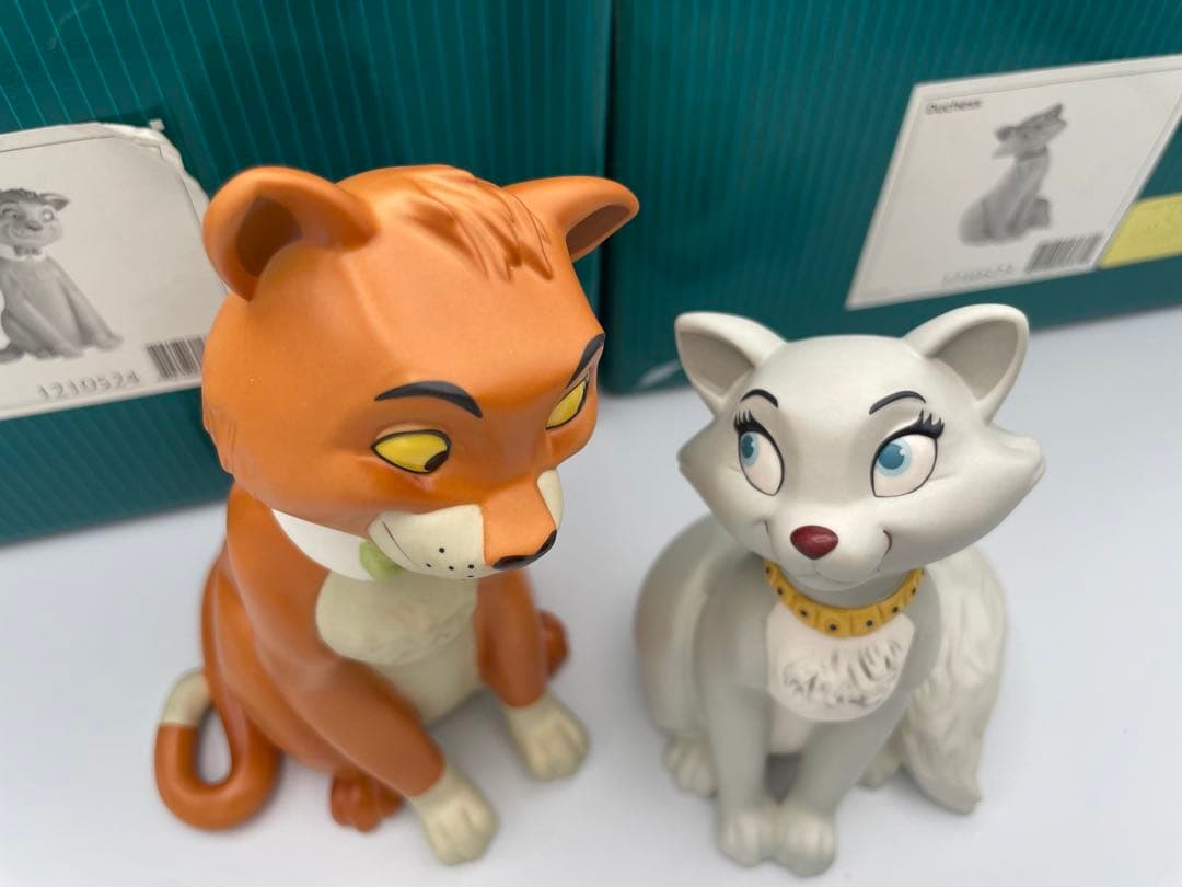 WDCC おしゃれキャット セット　　限定650 ゴールドスタンプ