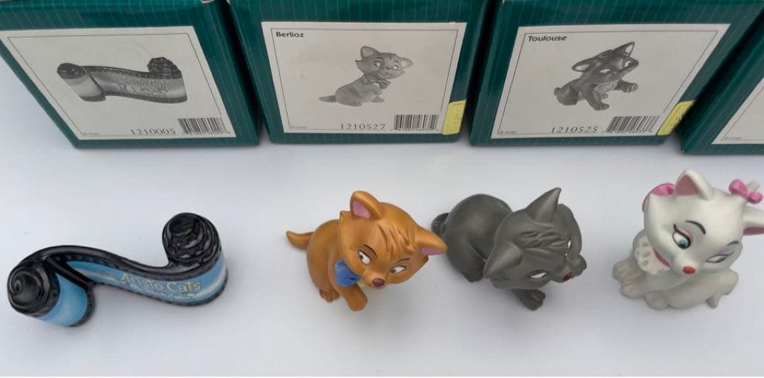 WDCC おしゃれキャット セット　　限定650 ゴールドスタンプ