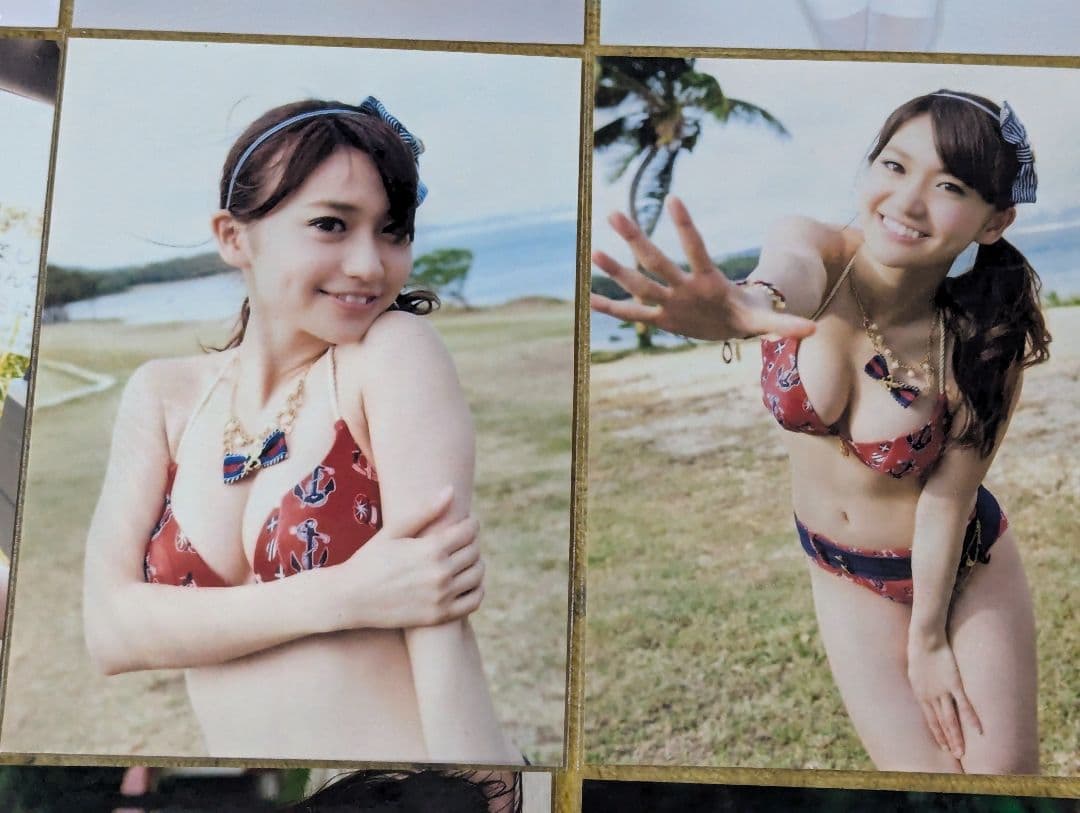 貴重 非売品 美品 オフショット 生写真 無修正 70枚 大島優子④