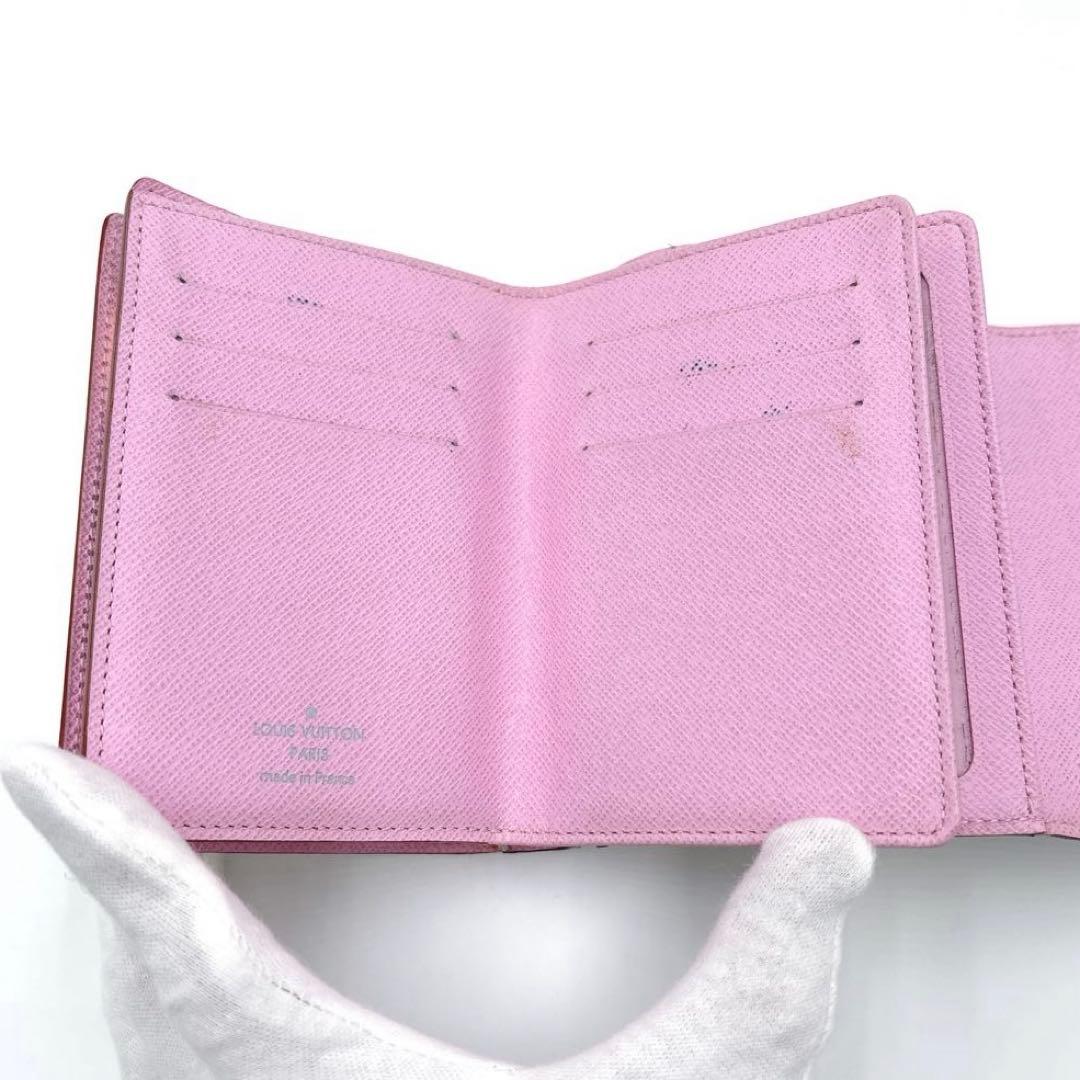 【美品】ルイヴィトン 折り財布 モノグラム マルチカラー ポルトフォイユ ジョイ