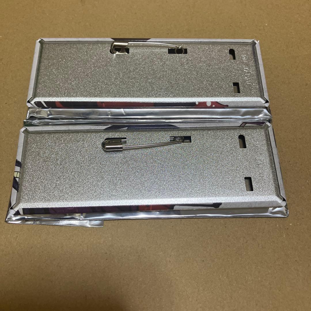 NARUTO疾風伝 マダラ 柱間 ロングスクエア缶バッジ