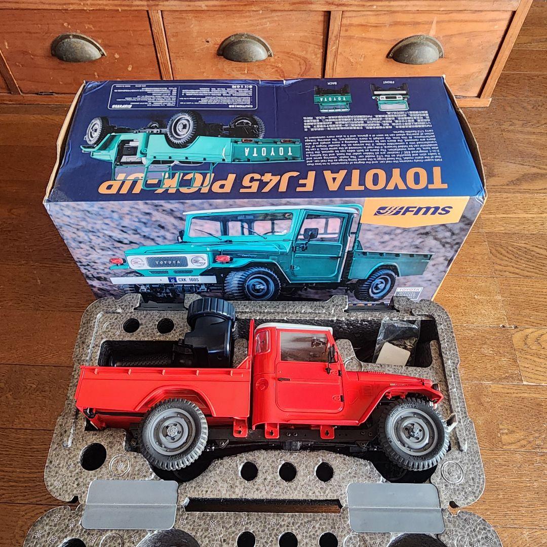 【絶版レア】FMS トヨタ FJ45 ピックアップ 1/12 RTR 技適認識済