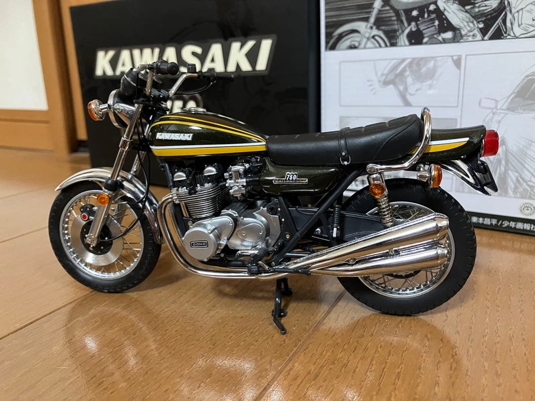 ウィッツ 1/12 カワサキ 750RS Z2 ZⅡ＋初代キリン プロローグ