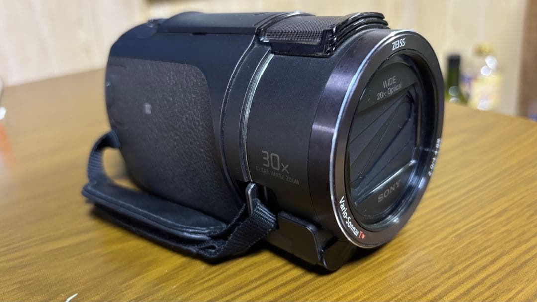 SONY FDR-AX45 ビデオカメラ(ジャンク)＋マイクECM-GZ1M