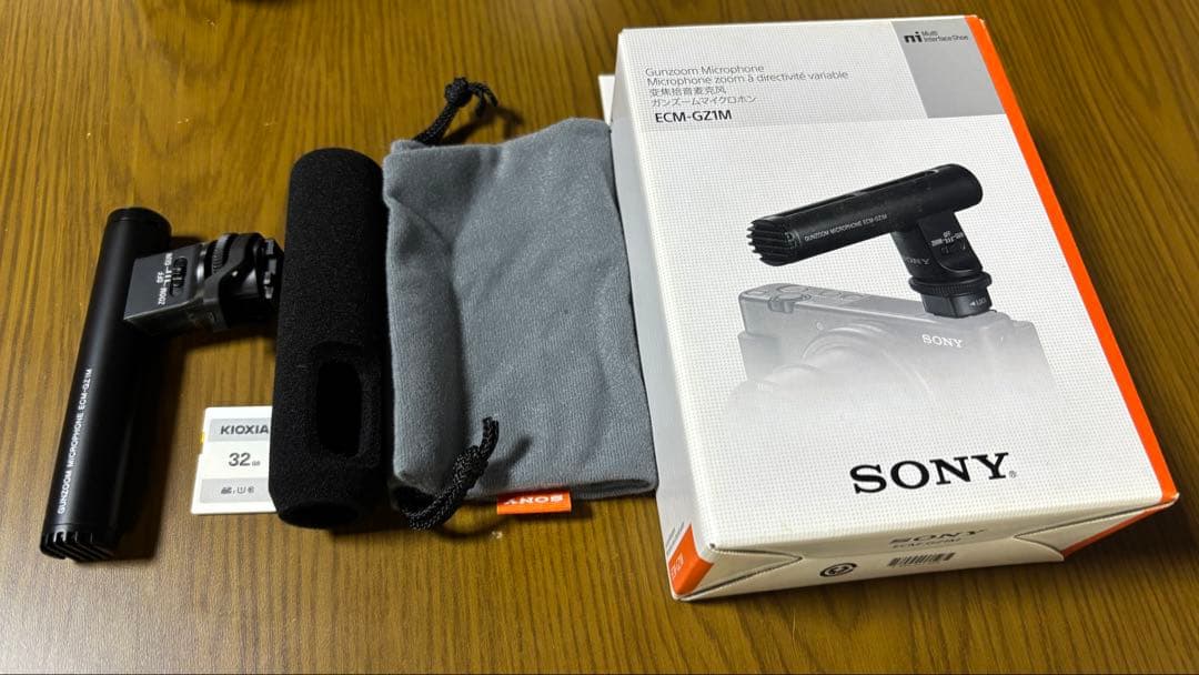 SONY FDR-AX45 ビデオカメラ(ジャンク)＋マイクECM-GZ1M