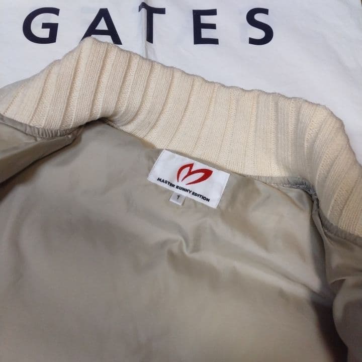 ⭐極暖⭐パーリーゲイツ⭐マスターバニー⭐ダウンニット⭐ホワイト系⭐M⭐