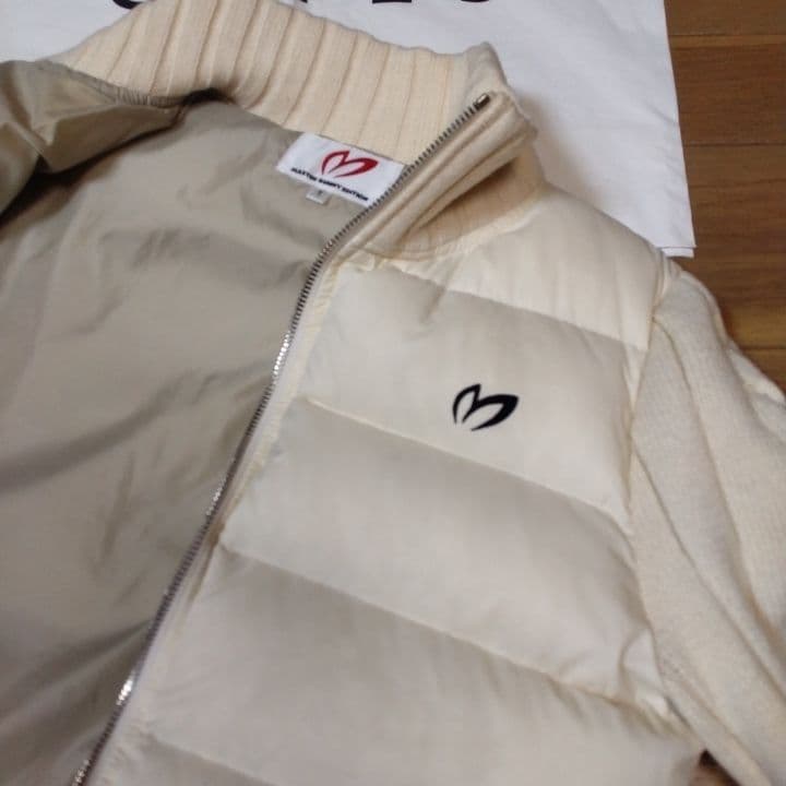 ⭐極暖⭐パーリーゲイツ⭐マスターバニー⭐ダウンニット⭐ホワイト系⭐M⭐