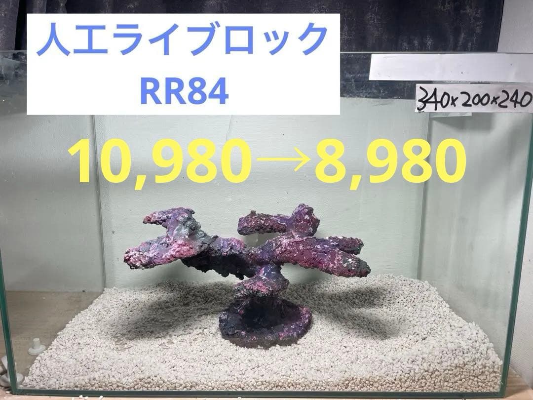人工ライブロック RR84 アク抜き済み安心塗料使用
