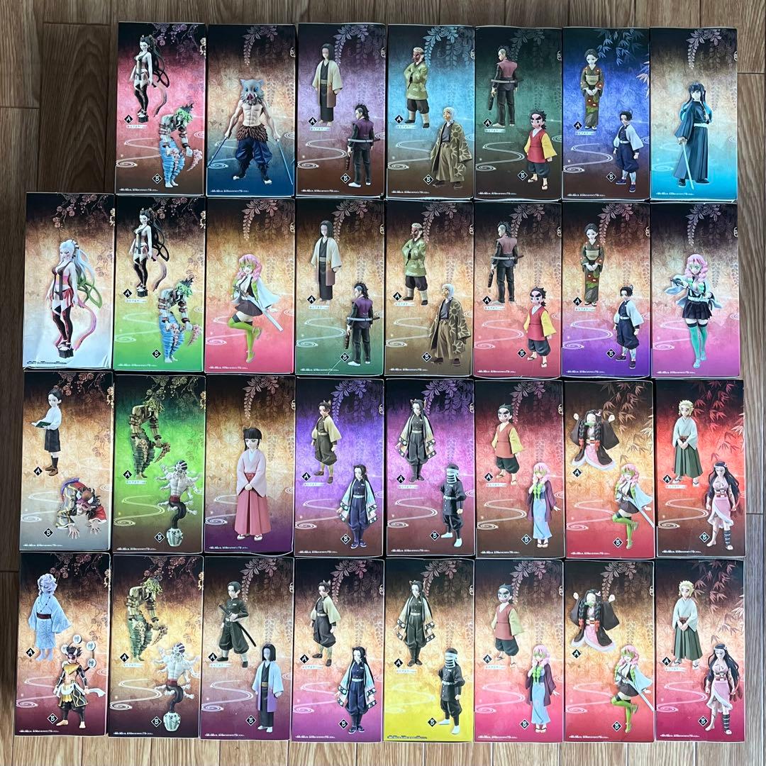 【未開封】鬼滅の刃 絆ノ装/鬼ノ装 フィギュア 31体セット