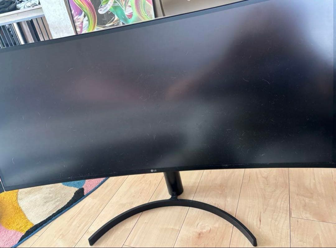 LG 34インチ　曲面ウルトラワイドディスプレイ 本体