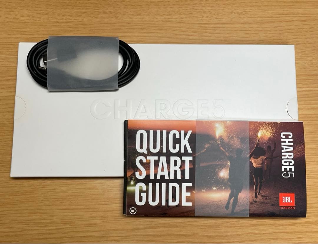 JBL CHARGE 5 本体 ワイヤレススピーカー グレー 極美品