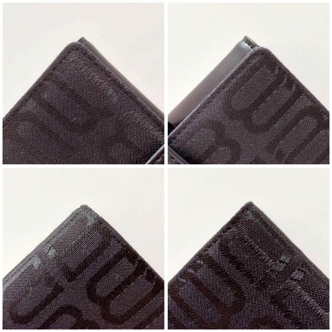 BALENCIAGA　バレンシアガ　キャンバスレザー　折り財布