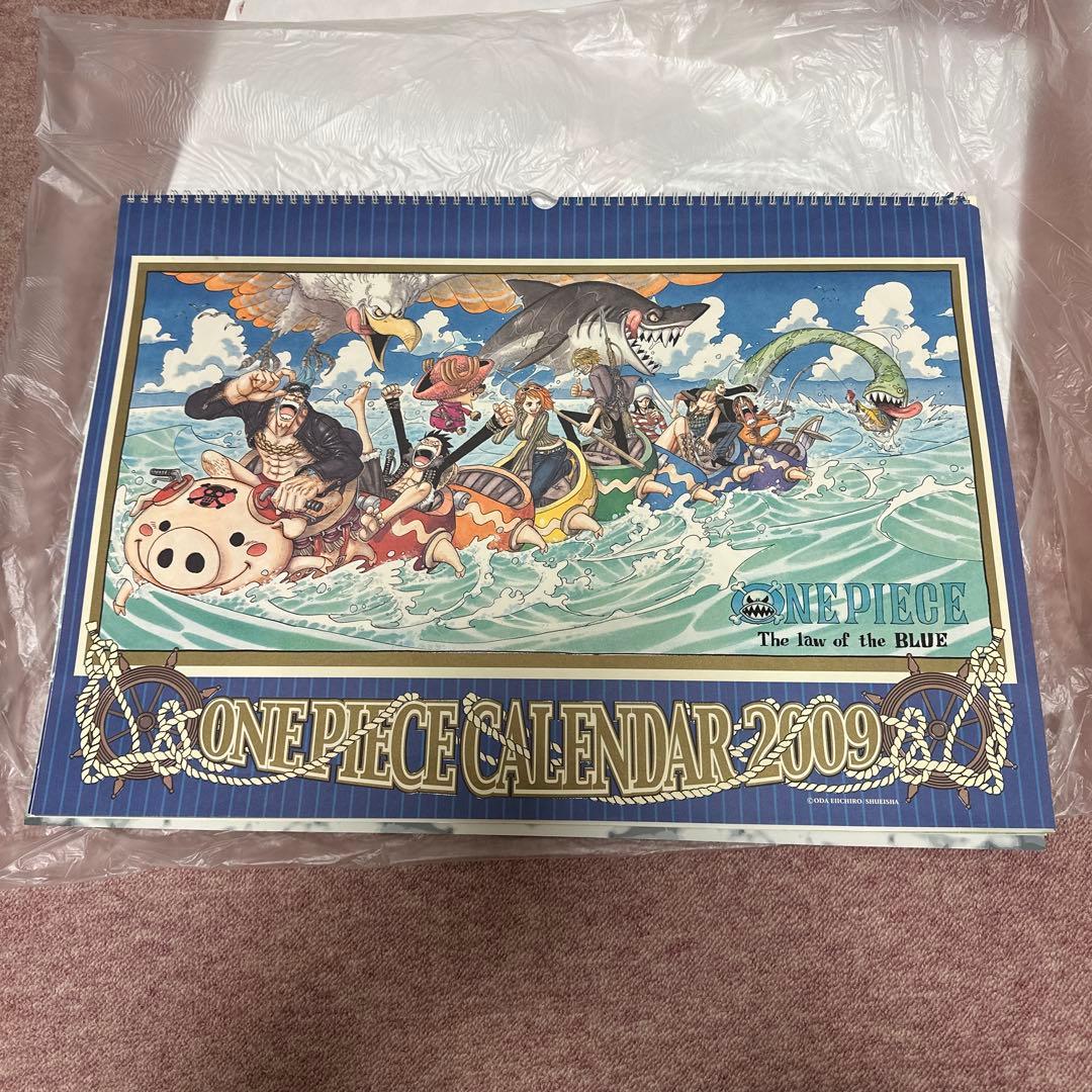 タイムセール！5年分ワンピースコミックカレンダー2008〜2012⚠️近日中に削除