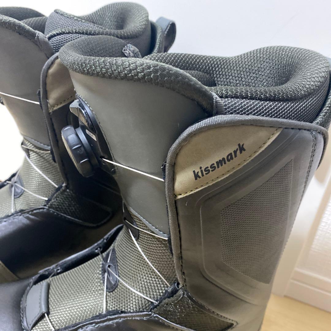 【美品_即日発送】KISSMARK スノボブーツ KM EAGER 27.0cm