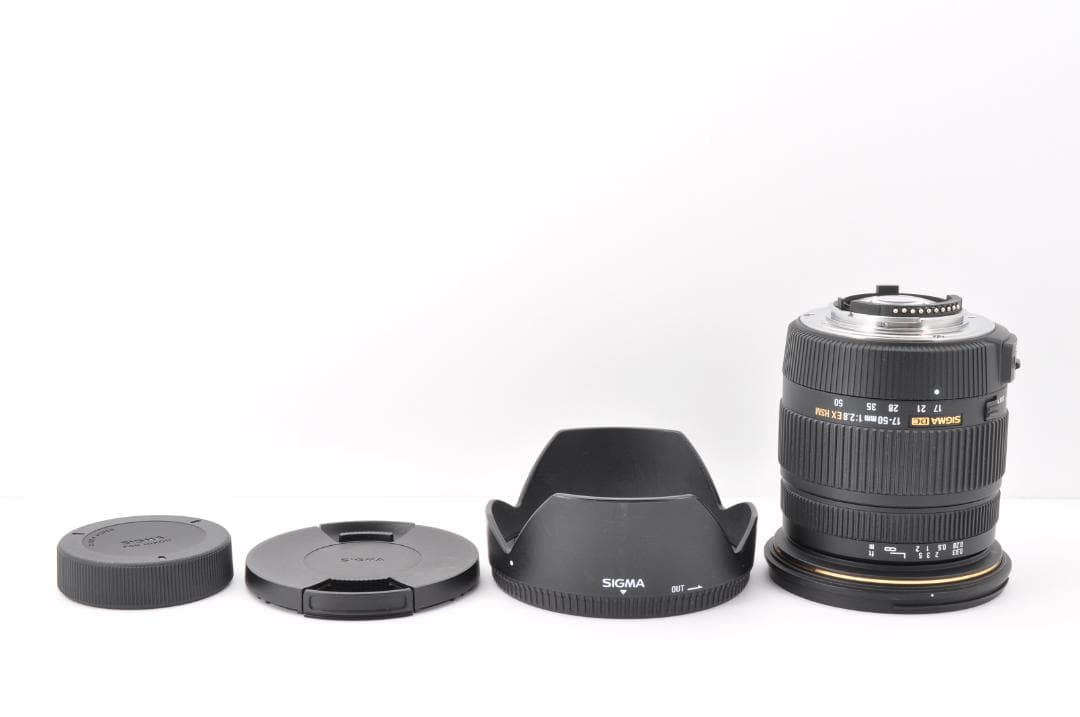 レンズ(ズーム) Sigma EX DC 17-50mm F/2.8 OS HSM #FI11