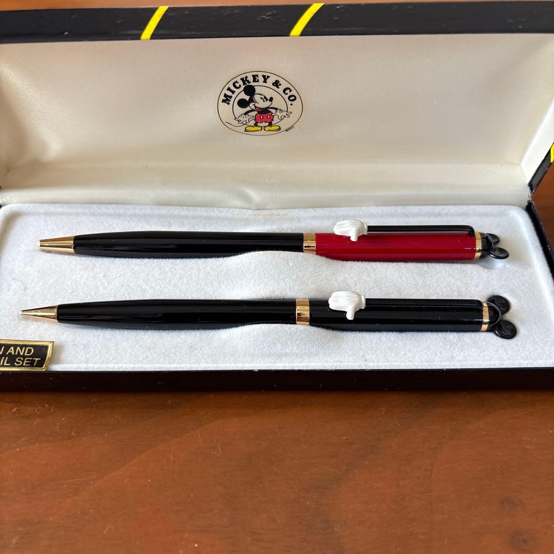 レア⭐︎Mickey & Co. Colibri ミッキー　シャーペン　ボールペン