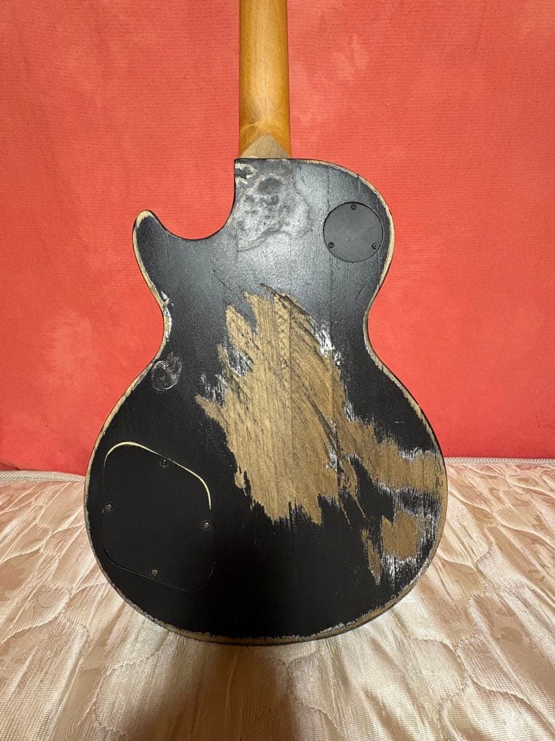 レスポールタイプ　改良　自作　レリック