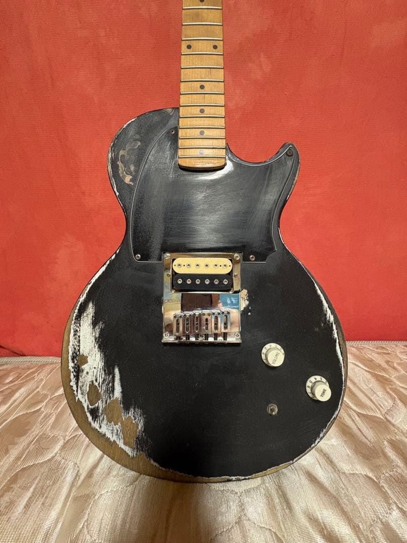 レスポールタイプ　改良　自作　レリック