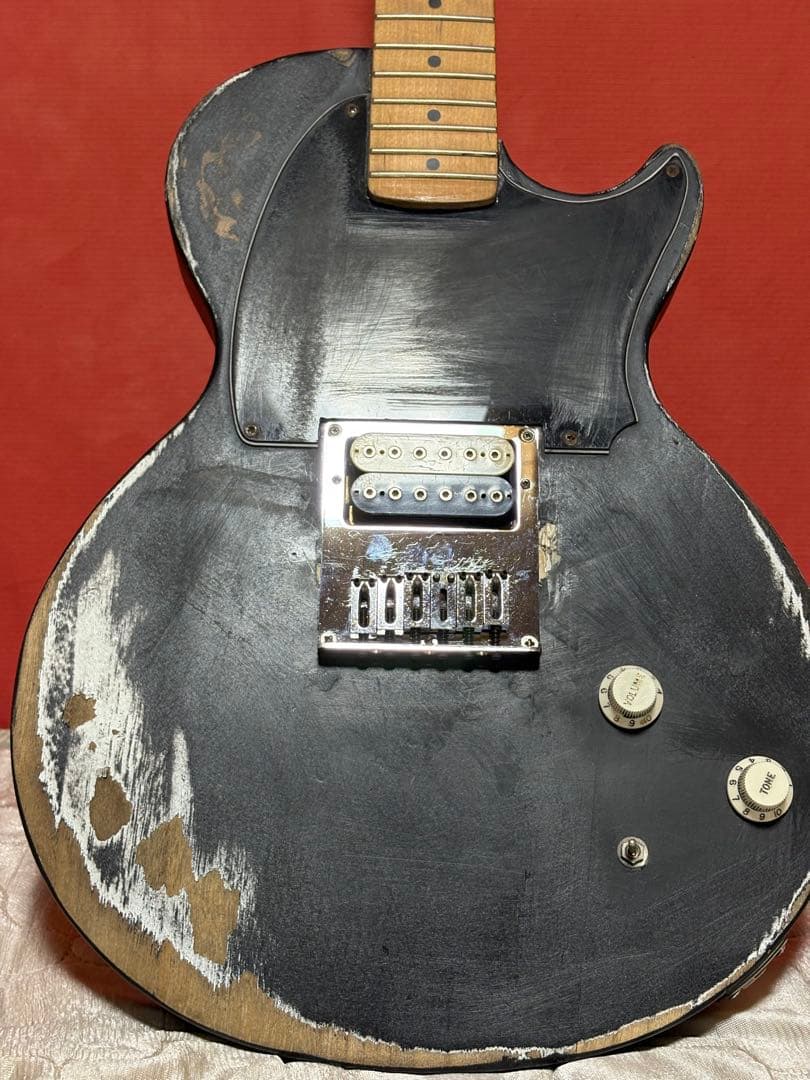 レスポールタイプ　改良　自作　レリック