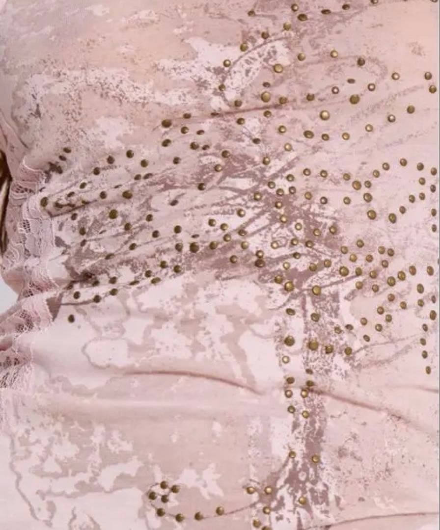 jaded london uk4 レースアップピンクタンクトップ　y2k 新品