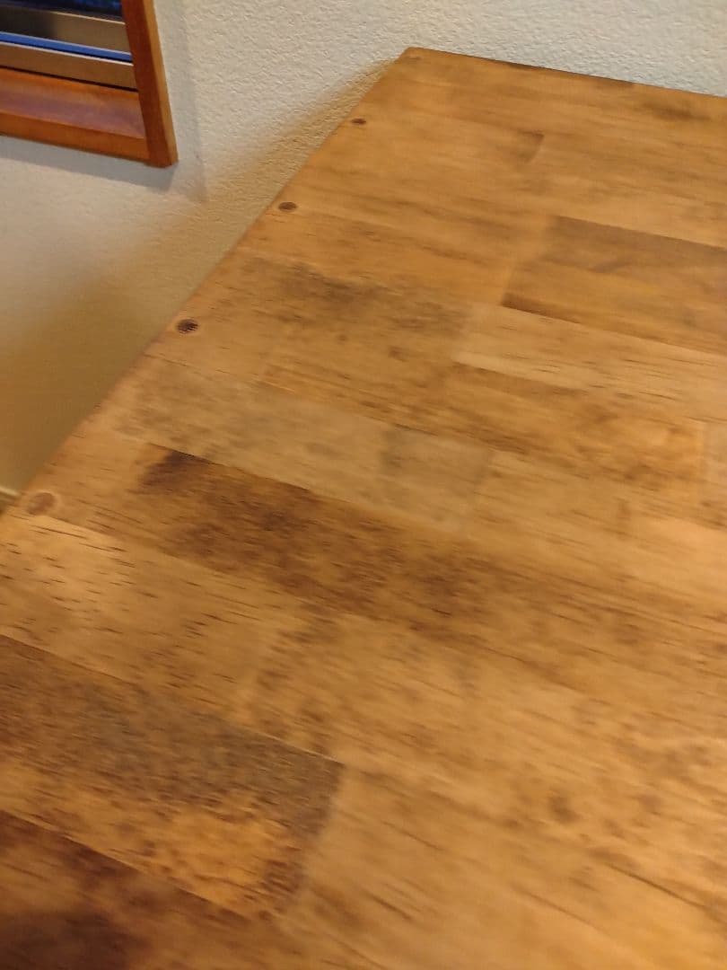 木製　ハンドメイド　オーダー　ワトコオイル　　　　　コの字　シェルフ　棚　水槽台