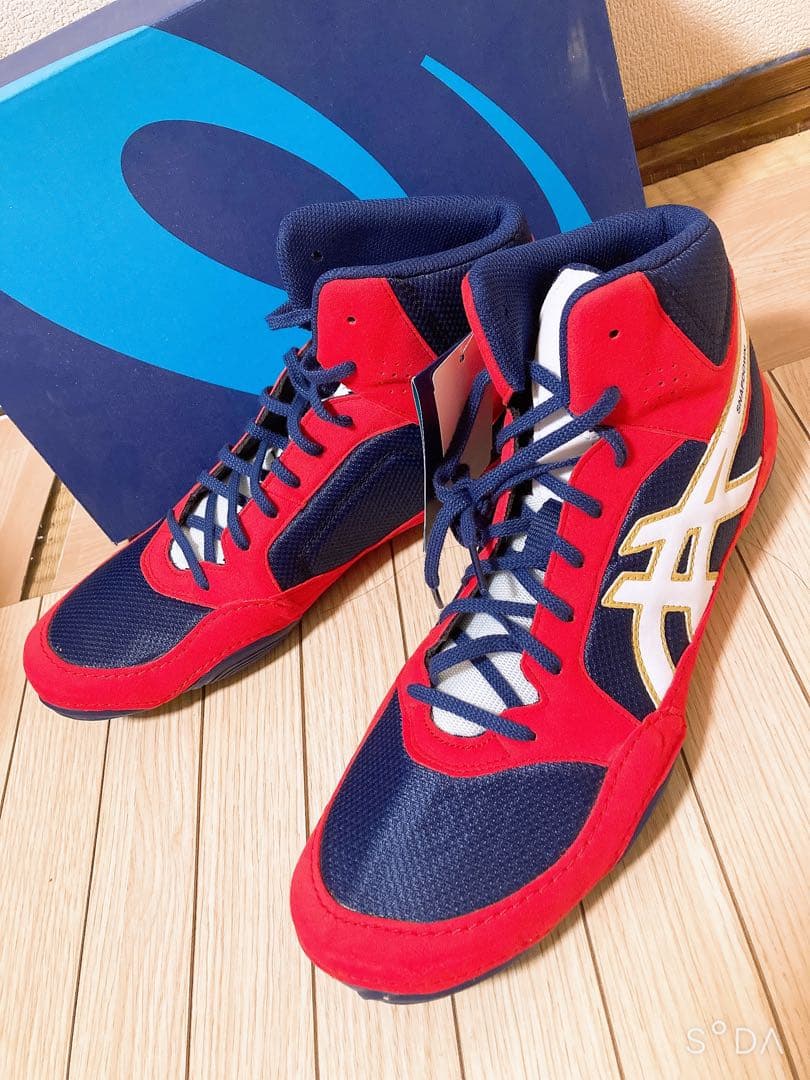 アシックス　レスリング　ボクシングシューズ　1382