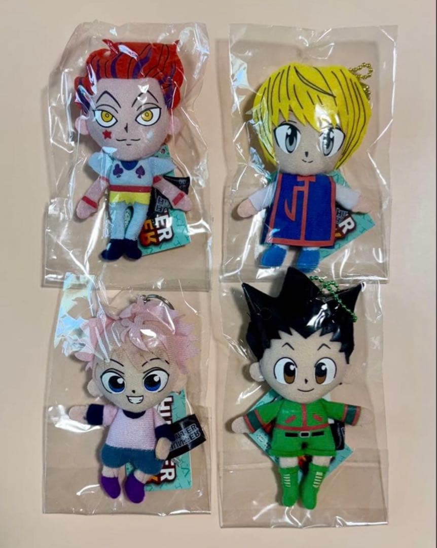 【激レア】HUNTER×HUNTER キーカバー ゴン キルア クラピカ ヒソカ