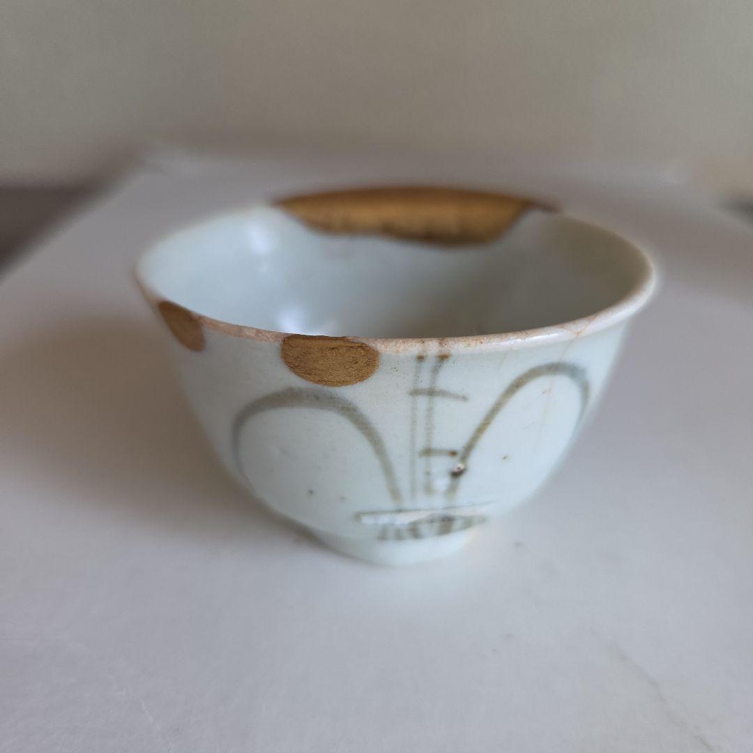 初期伊万里秋草文盃