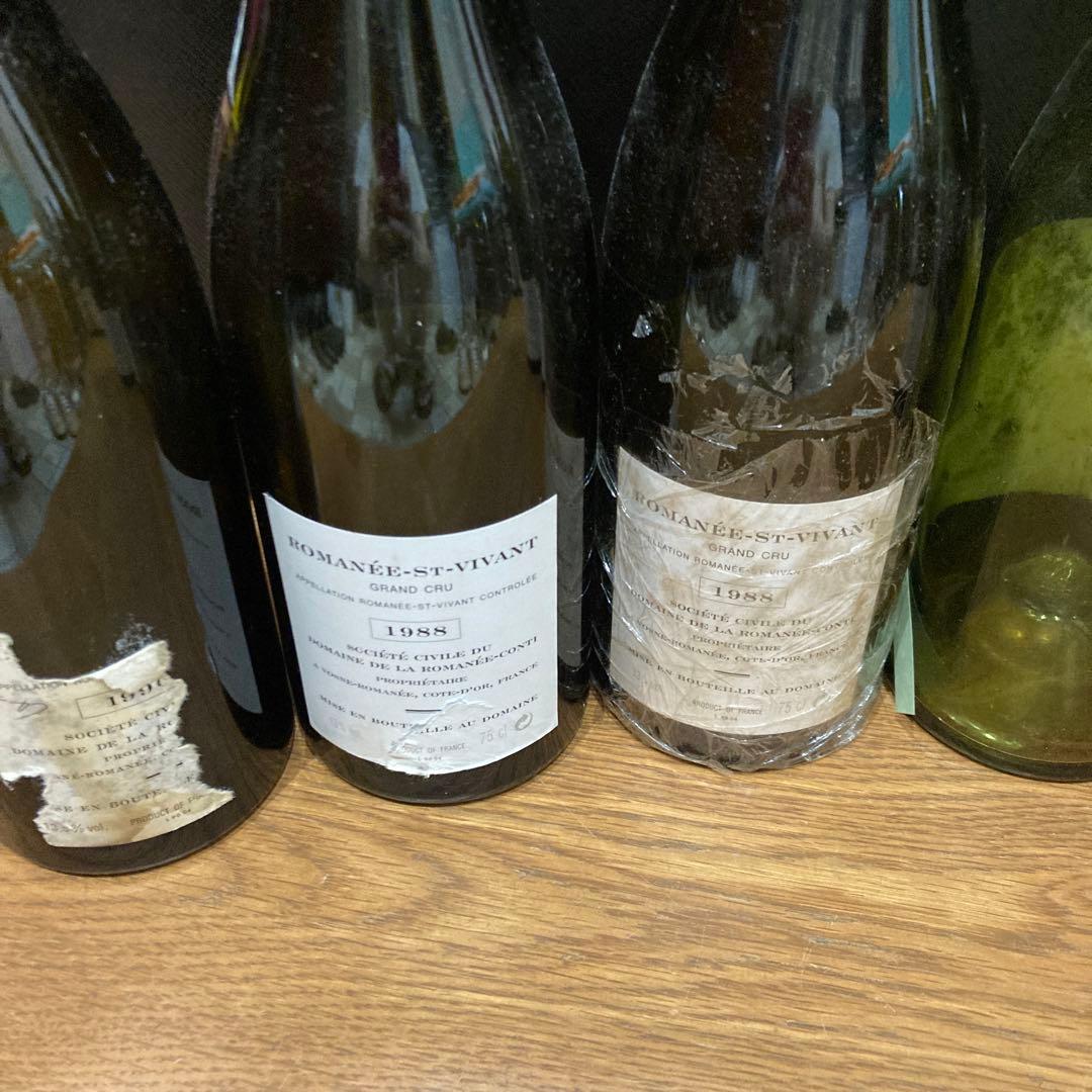 DRC 空瓶リシュプール、ロマネサンヴィゥァン