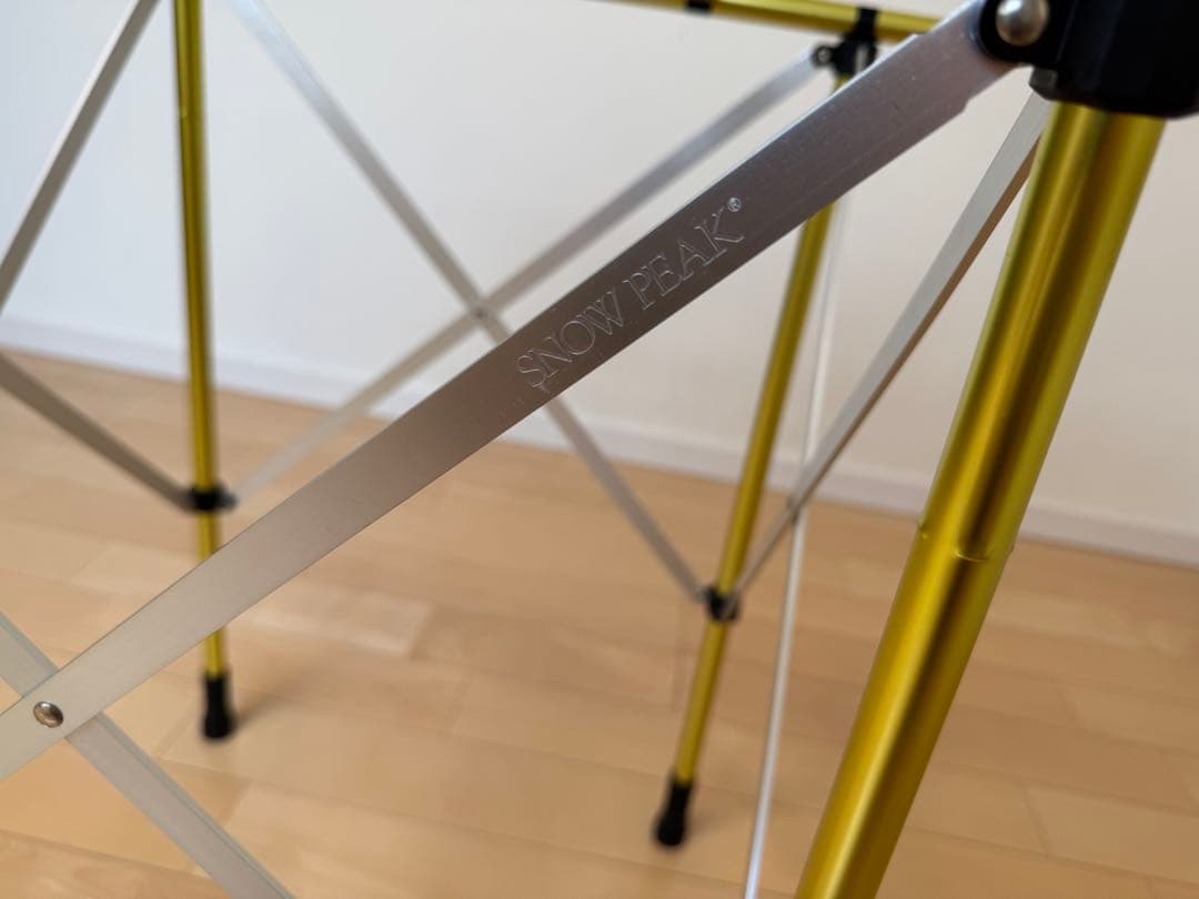 スノーピーク　カラーADJマルチスタンド　ゴールド