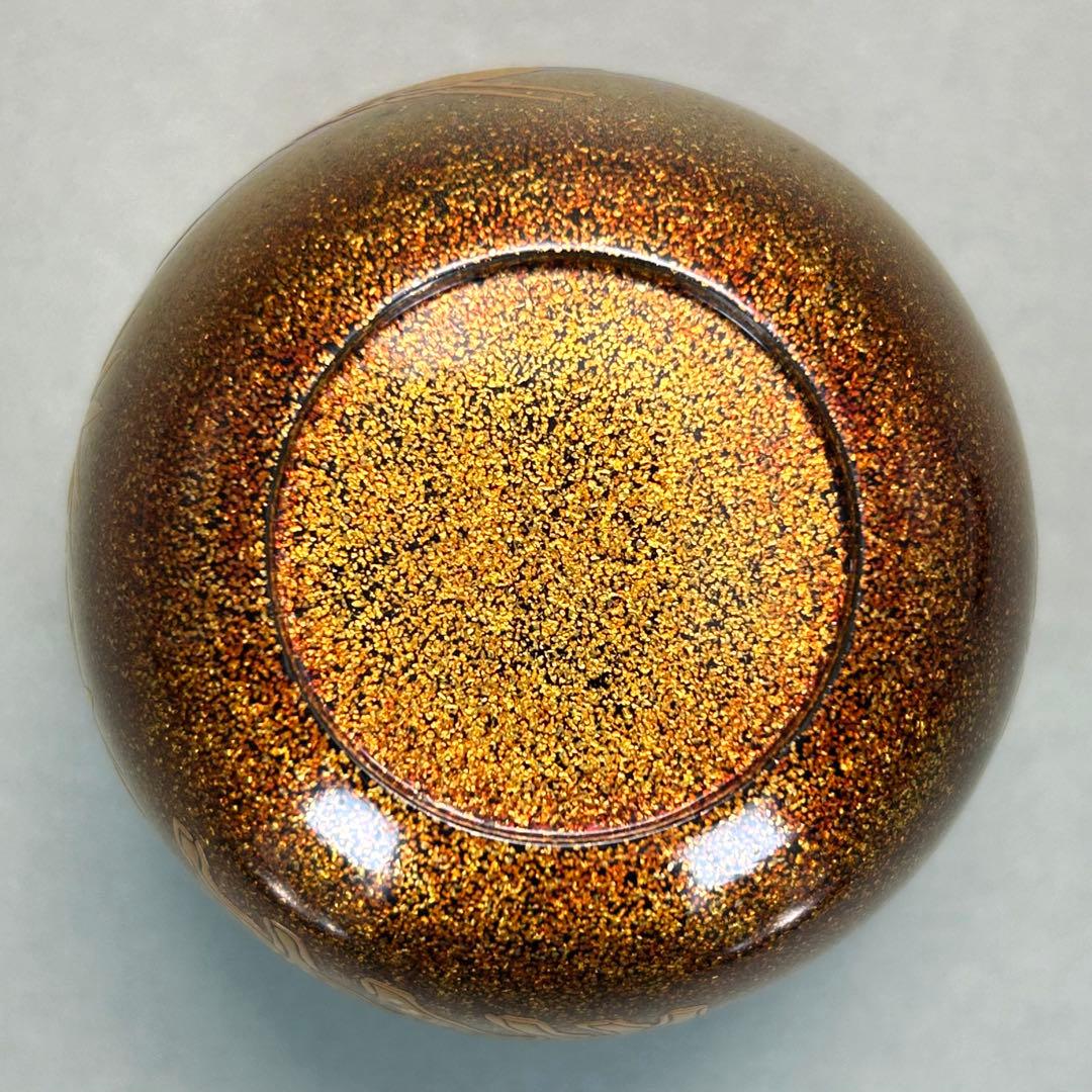 棗　『一瓢斎　而妙斎書付』　大棗　老松蒔絵　花押　お茶道具　茶道　書付箱　工芸品