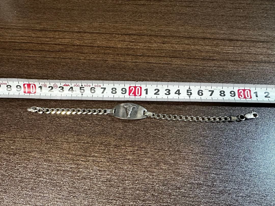 ヴィンテージ　米国医療IDブレスレット　刻印