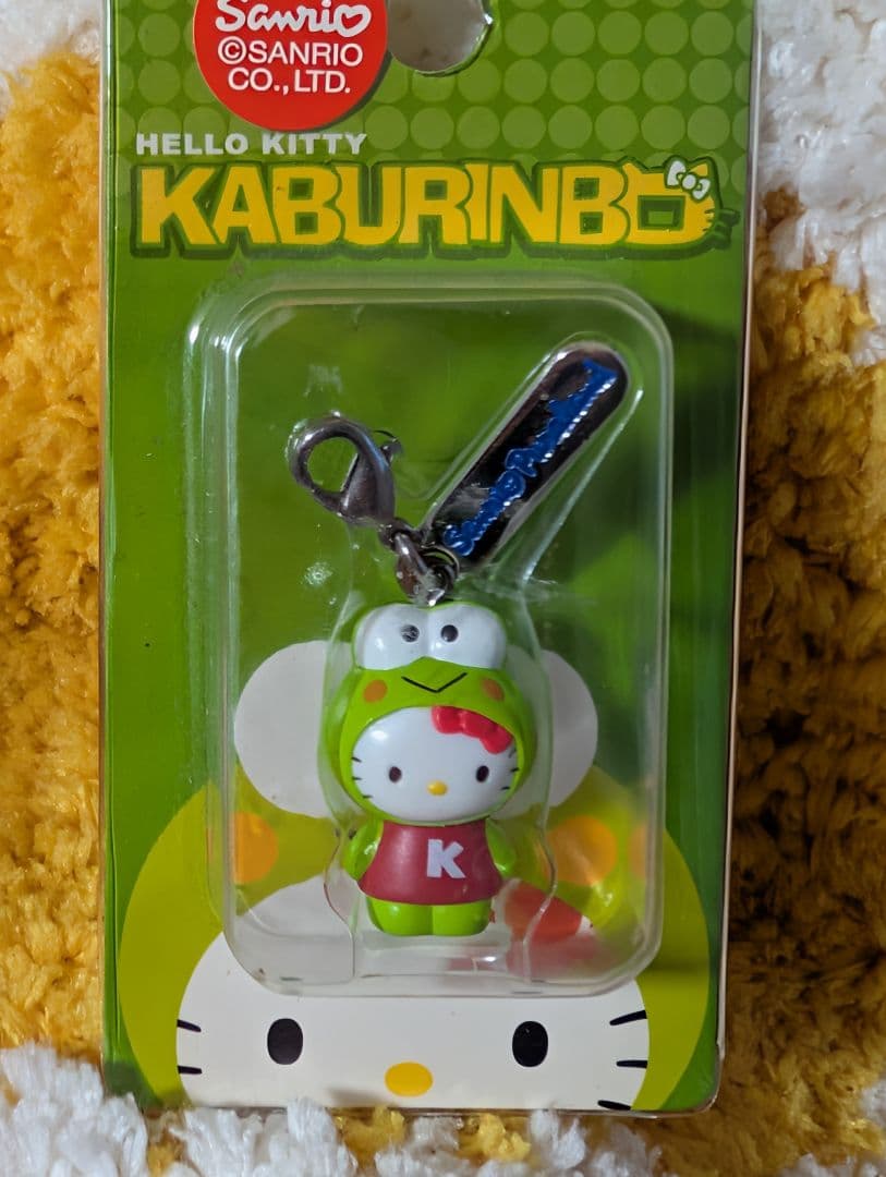 【激レア商品】ハローキティ けろけろけろっぴ かぶりんぼ ファスナーチャーム