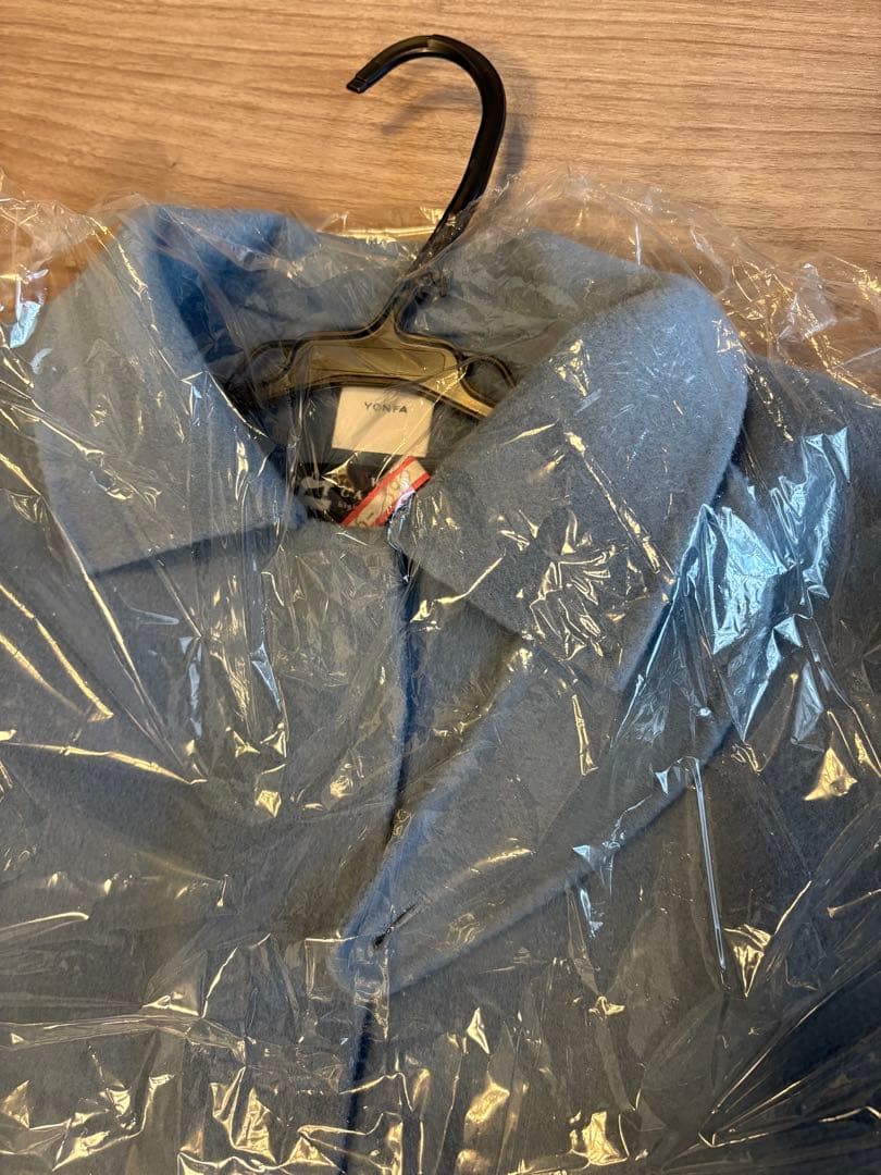 【YONFA】リバーコート　スモーキーブルー