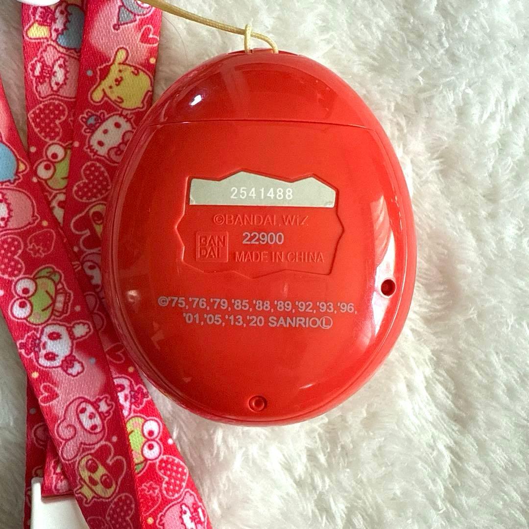 【美品】たまごっち みーつ サンリオキャラクターズDXセット　赤　希少　レア